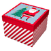 Christmas Square Gift Box 16cm x 16cm Assorted Styles Christmas Gift Bags & Boxes FabFinds Santa Christmas Tree
