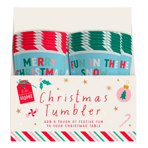 Christmas Kids Beaker Assorted Design Drinkware FabFinds