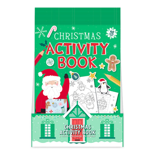 Christmas A4 Activity Book 40 Page Arts & Crafts FabFinds