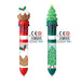 Christmas Character 10 Colour Pen Stationery FabFinds