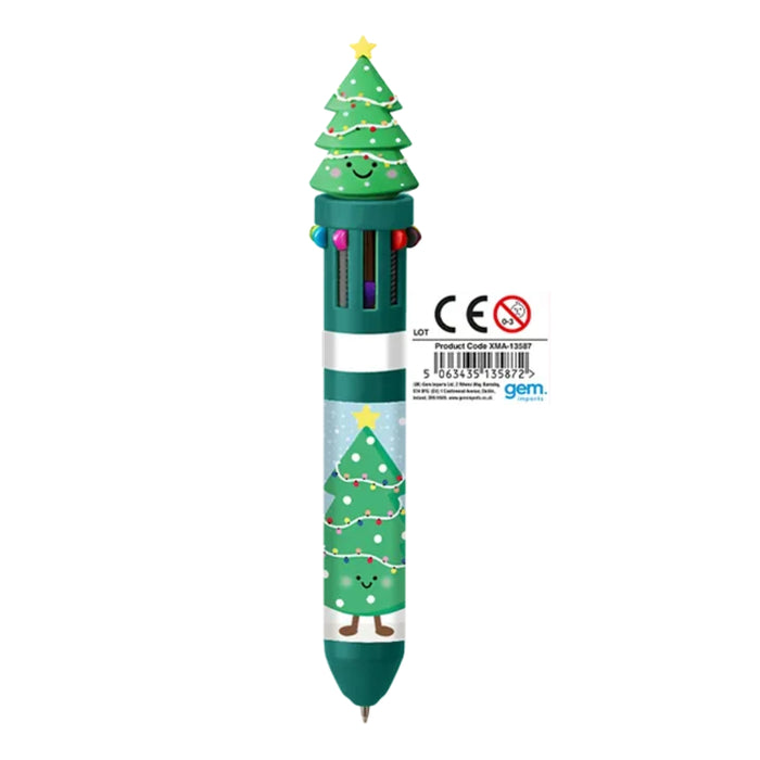 Christmas Character 10 Colour Pen Stationery FabFinds