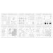 Christmas Kids Colouring Activity Sheet Placemat 6 Pack Arts & Crafts FabFinds
