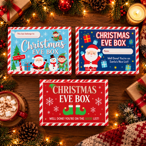 Christmas Eve Box Large Gift Boxes FabFinds