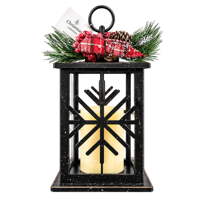 Christmas LED Candle Lantern 25cm
