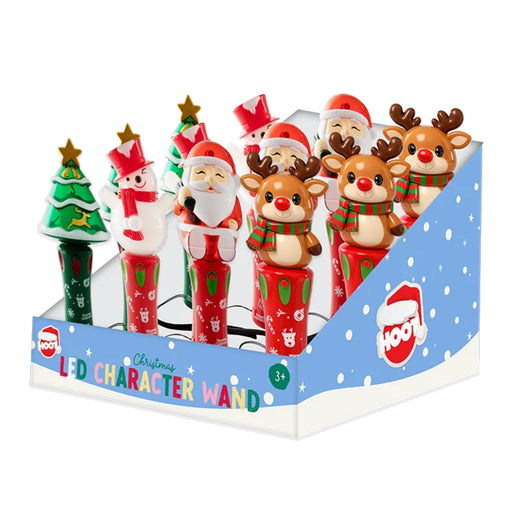 Christmas LED Character Wand Assorted Designs Toys FabFinds