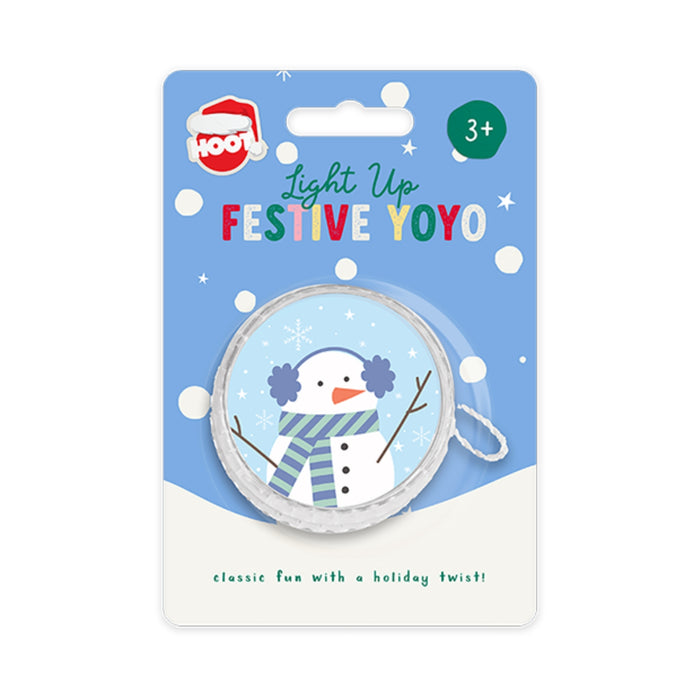 Christmas Light Up YoYo Toys FabFinds Snowman