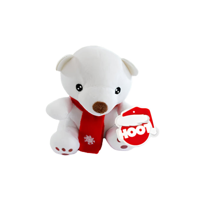 Christmas Plush 14cm Assorted Designs Toys FabFinds Polar Bear