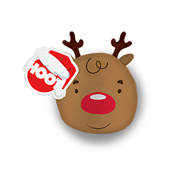Christmas Plush Glitter Squishies Assorted Designs Toys FabFinds Reindeer
