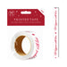 Christmas Printed Tape 30m Stationery FabFinds White