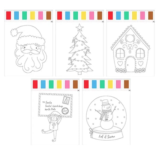 Christmas Water Colouring Painting Set Arts & Crafts FabFinds