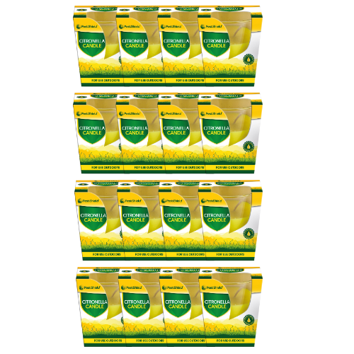 Citronella Outdoor Candle Assorted Packs Candles FabFinds Pack of 12