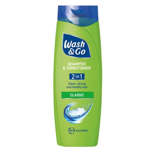 Wash & Go 2 in 1 Shampoo & Conditioner Classic 200ml Shampoo & Conditioner Wash & Go   