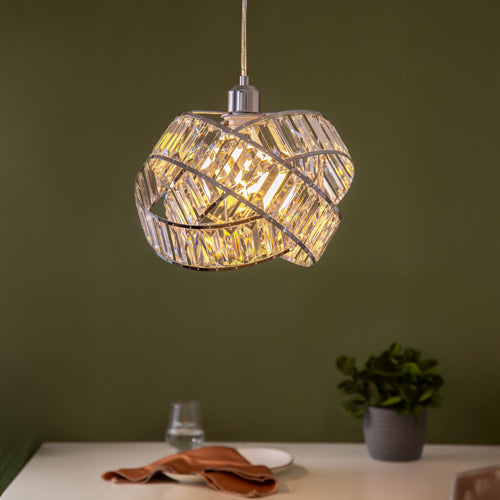 Crystal 3 Tier Interlocking Lamp Shade