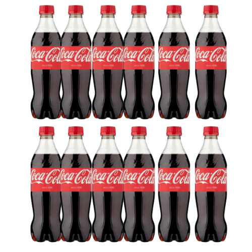 Coca-Cola Zero Sugar 12 x 500ml Bottles Drinks coca cola