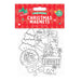 Colour Your Own Christmas Magnets 4 Pack Arts & Crafts FabFinds