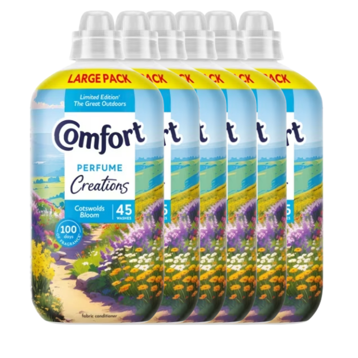 Comfort Creations Cotswolds Bloom Fabric Conditioner 45 Washes Assorted pack