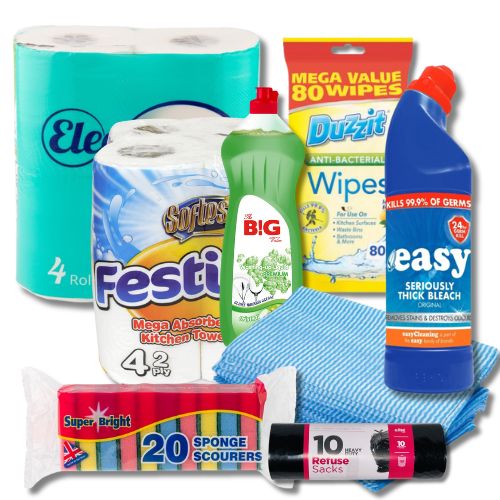 Mega Essentials Cleaning Bundle 8 Piece Cleaning Bundles FabFinds