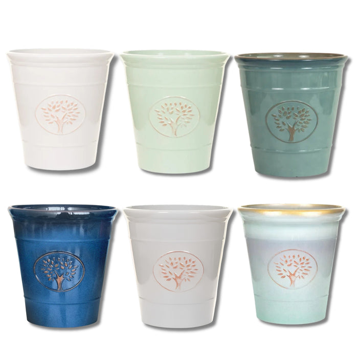 Creekwood Blenheim Light Weight Plant Pot Assorted