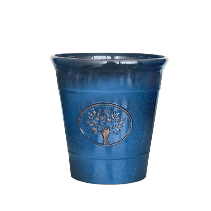 Creekwood Blenheim Light Weight Plant Pot Assorted Plant Pots & Planters Creekwood 15cm Blue