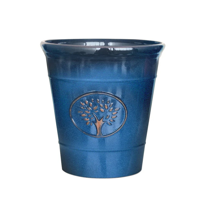 Creekwood Blenheim Light Weight Plant Pot Assorted Plant Pots & Planters Creekwood 22cm Blue