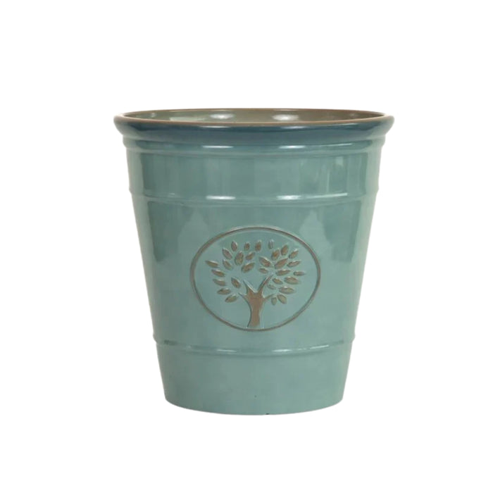 Creekwood Blenheim Light Weight Plant Pot Assorted Plant Pots & Planters Creekwood 22cm Sea Green