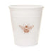 Creekwood 40cm Meadow Bee Plant Pot - Off White Plant Pots & Planters Creekwood