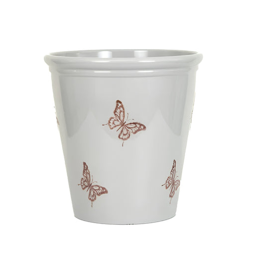 Creekwood 40cm Meadow Butterfly Plant Pot - Grey Plant Pots & Planters Creekwood