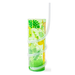 Curly Straw Drink Cup Safari Design 450ml Drinkware FabFinds