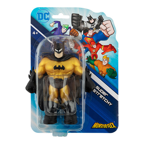 DC Super Stretchy Character Toys Assorted Toys diramix Gold & Black Batman  