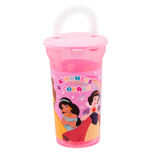 Disney Princess Plastic Cup With Straw Kids Accessories Disney   
