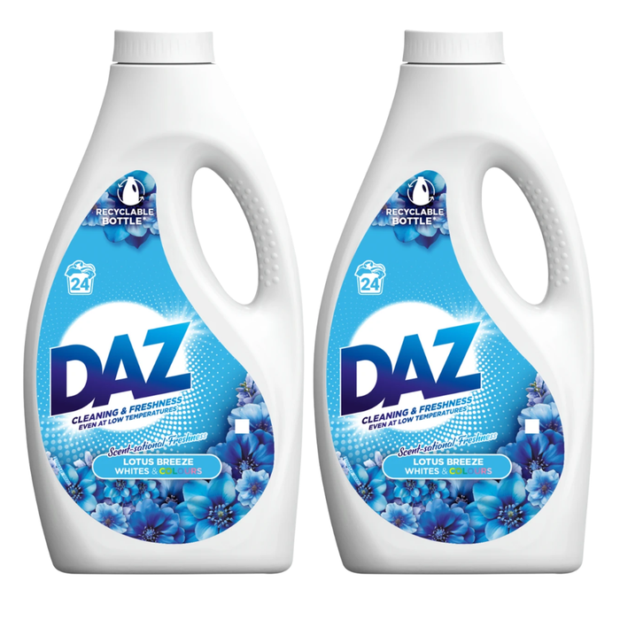 Daz Lotus Breeze Laundry Liquid Assorted Pack