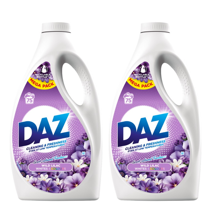Daz Wild Lilac Laundry Liquid 75w Assorted Pack