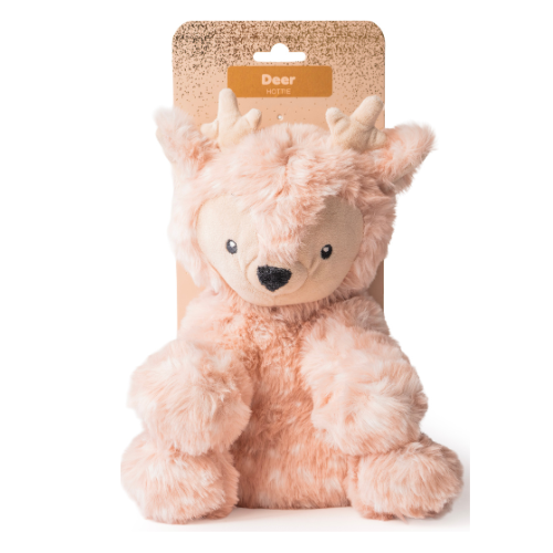 Microwavable Soft Plush Heatable Deer Hottie Plush Toys FabFinds