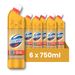 Domestos Original Gold Pack Edition Thick Bleach 750ml Assorted Pack Size Toilet Cleaners Domestos 6 Bottles
