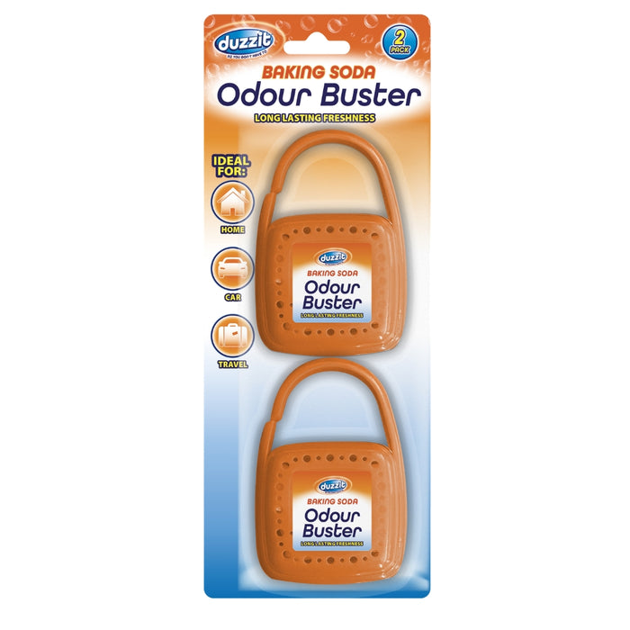 Duzzit Baking Soda Odour Buster 2pk Assorted Packs Odour Eliminator Duzzit