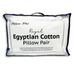 2 Pack Egyptian Cotton Pillowcases Ultra Soft Assorted Colours Pillow FabFinds