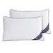 2 Pack Egyptian Cotton Pillowcases Ultra Soft Assorted Colours Pillow FabFinds Navy