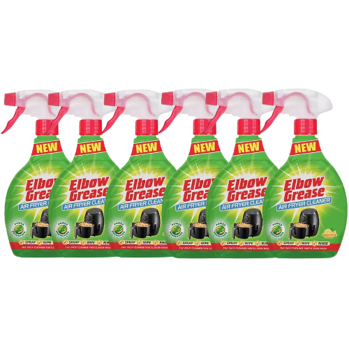 Elbow Grease Air Fryer Cleaner Lemon Fresh 500ml Assorted Packs Kitchen & Oven Cleaners Elbow Grease Pack of 6