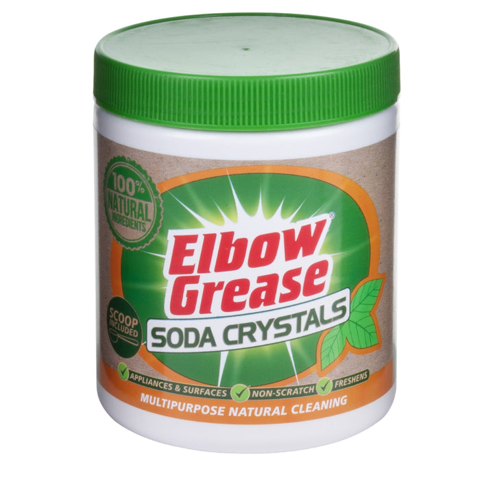 Elbow Grease Soda Crystals 500g Assorted Packs Household Cleaner Elbow Grease Pack of 1