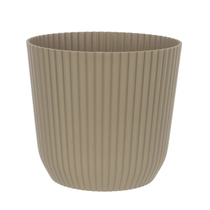 Elho Simply Living Charm Round Ribbed Plant Pot 30cm