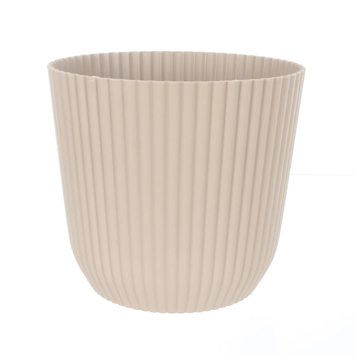 Elho Simply Living Charm Round Ribbed Plant Pot 30cm