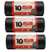Elite Heavy Duty Bin Bag 10s Bin Bags Elite Pack of 3
