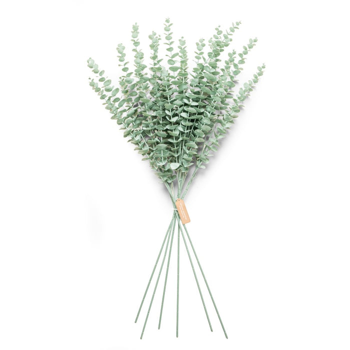 Artificial Eucalyptus Stem 80cm 6 Pack Home Decoration FabFinds