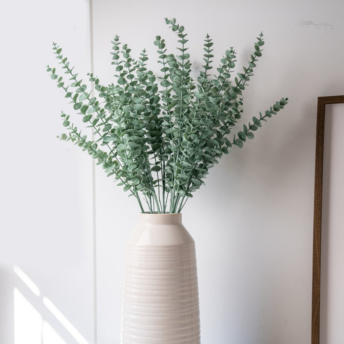 Artificial Eucalyptus Stem 80cm 6 Pack Home Decoration FabFinds