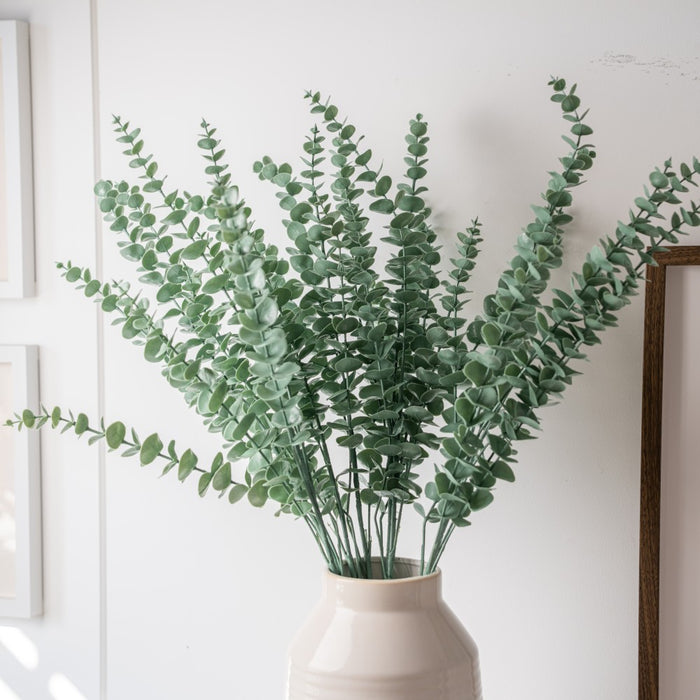 Artificial Eucalyptus Stem 80cm 6 Pack Home Decoration FabFinds