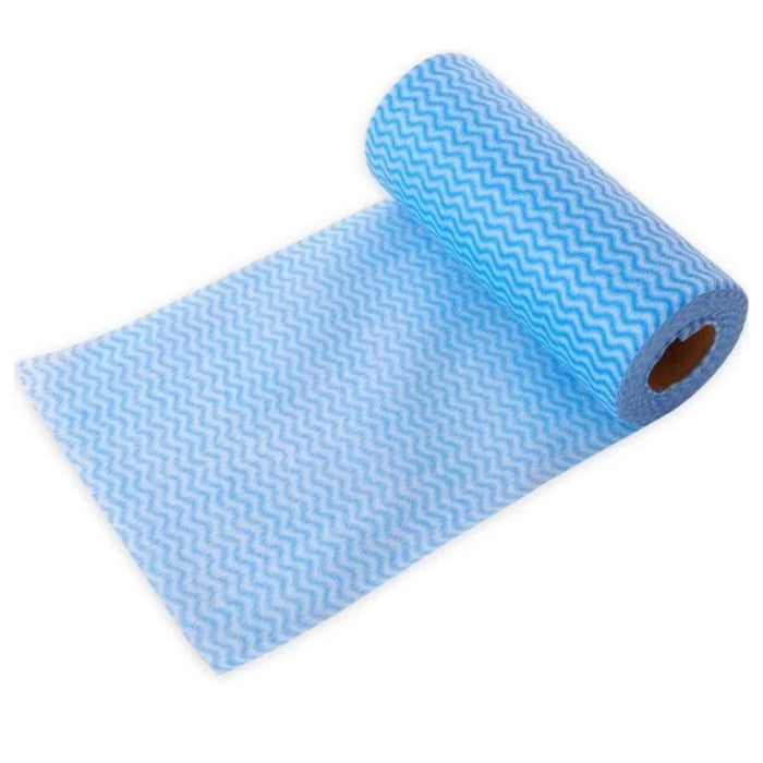 Dlux Multi-Purpose Cleaning Cloth Roll 40 Sheets Assorted Packs