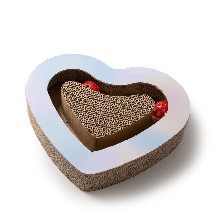 Heart With Ball Cat Scratching Pad
