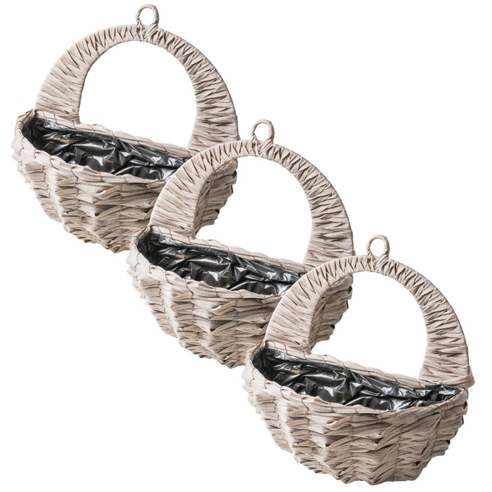 Wavy Hanging Basket 31cm Assorted Packs