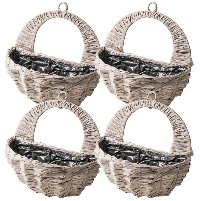 Wavy Hanging Basket 31cm Assorted Packs