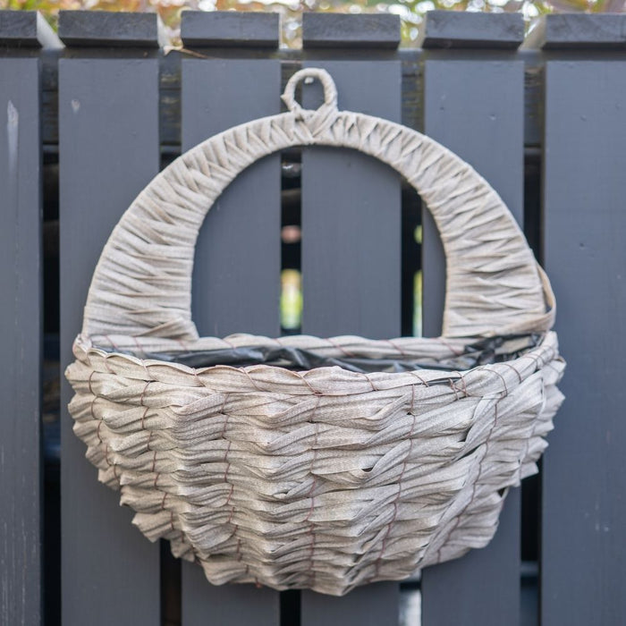 Wavy Hanging Basket 31cm Assorted Packs Plant Pots & Planters FabFinds